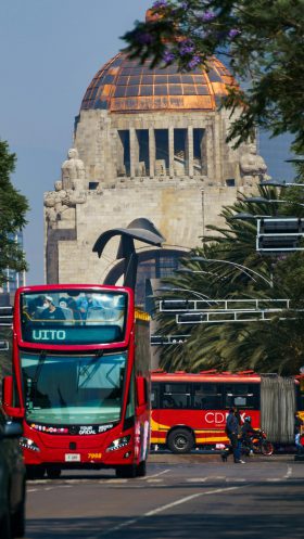 Turistički autobus test Banovci Dunav